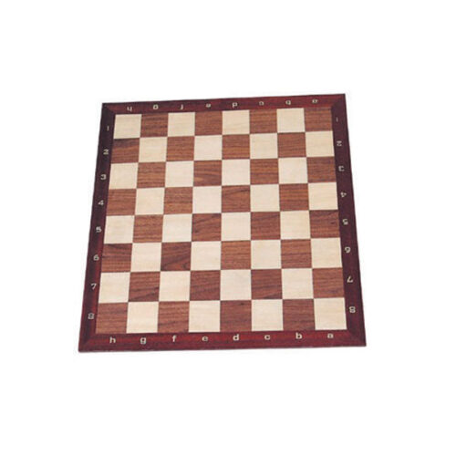 Wooden veneer chessboard