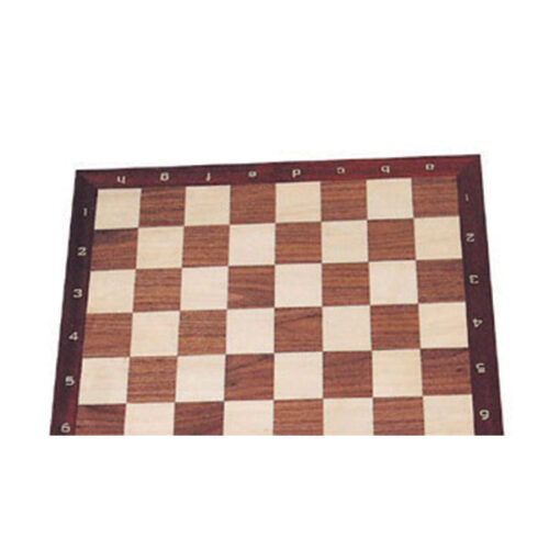 Wooden veneer chessboard