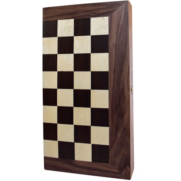 Backgammon Chess walnut